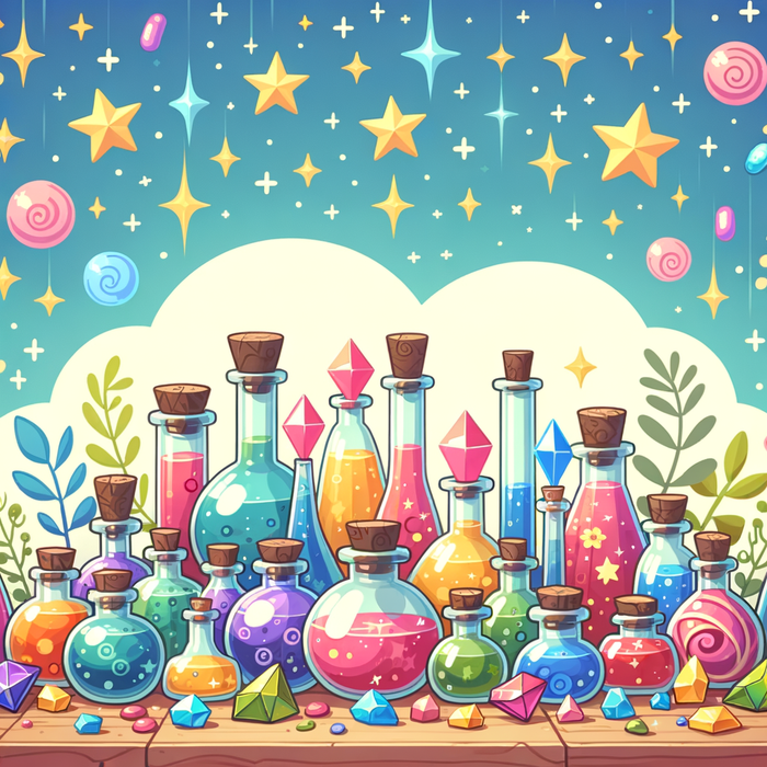 Magical Potion Making Paint By Diamonds Kits