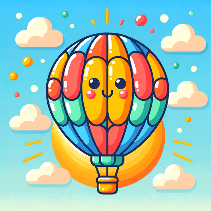 Exciting Air Balloon Paint By Diamonds