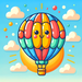 Exciting Air Balloon Paint By Diamonds