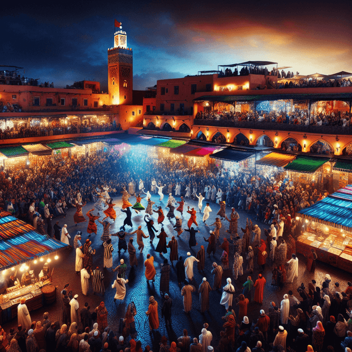 Marrakech Popular Arts Festival Diamond Painting