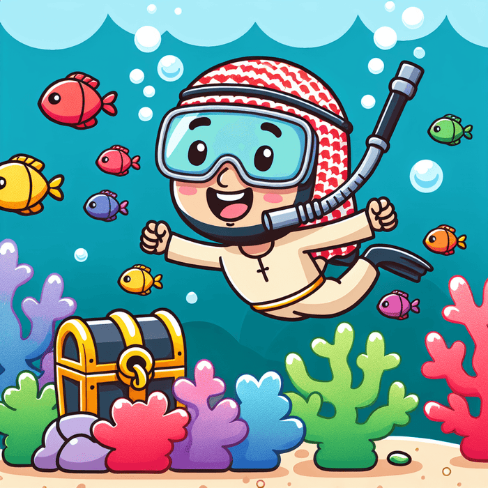 Underwater Treasure Adventure Paint By Diamond