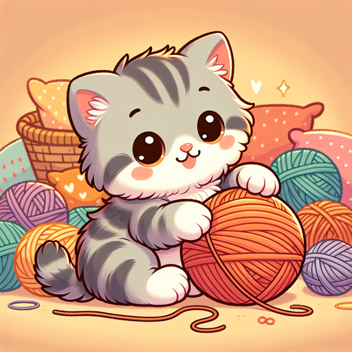 Adorable Kitten Painting Diamond Kit
