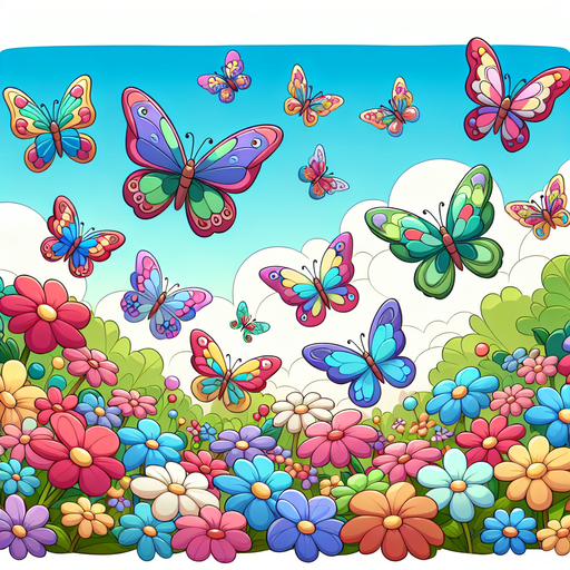 Fluttering Friends Paint By Diamond