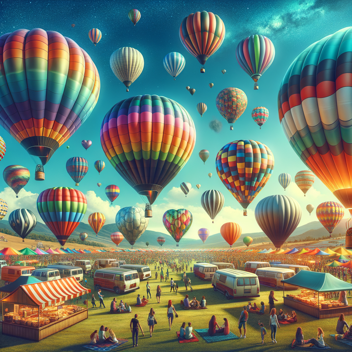 International Balloon Fiesta - USA Painting By Diamonds Kit