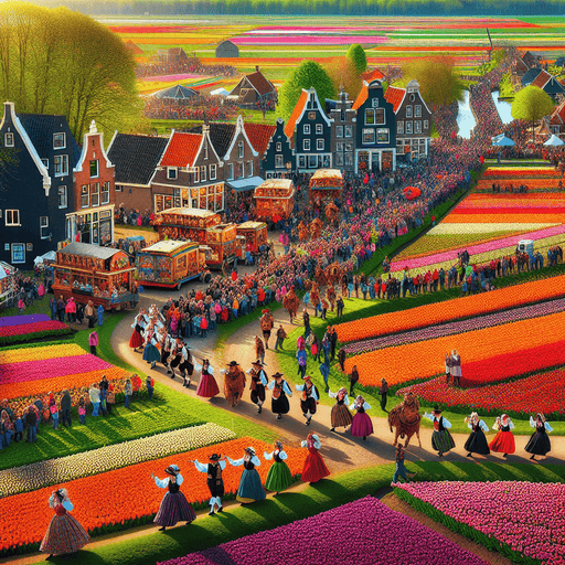 Tulip Time Festival - Holland, Michigan, USA Painting Diamond Kit