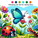 Backyard Bug Hunt Paint By Color
