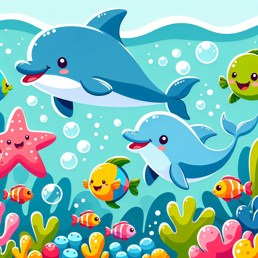 Friendly Ocean Expedition Painting By Diamonds Kit