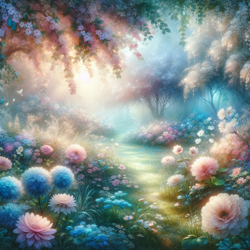 Ethereal Garden Dreams Diamond Painting