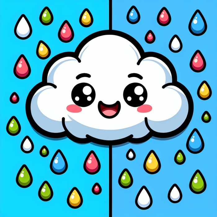 Cute Cloudy Day Diamond Painting