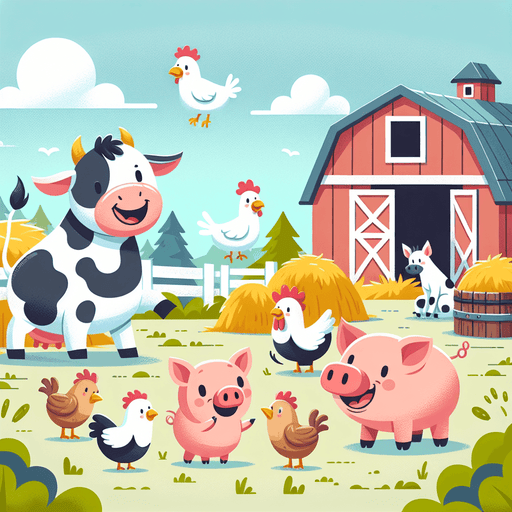 Busy Barnyard Bash Painting By Diamonds Kit