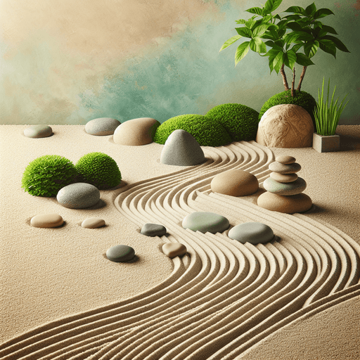 Tranquil Zen Retreat Painting By Diamonds Kit