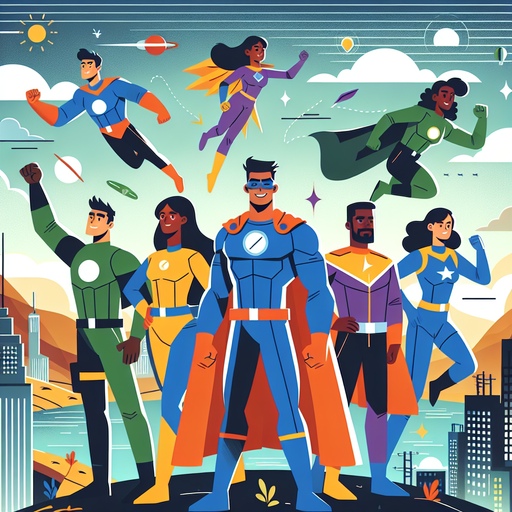 Superhero Adventure Mission Paint By Diamonds Art