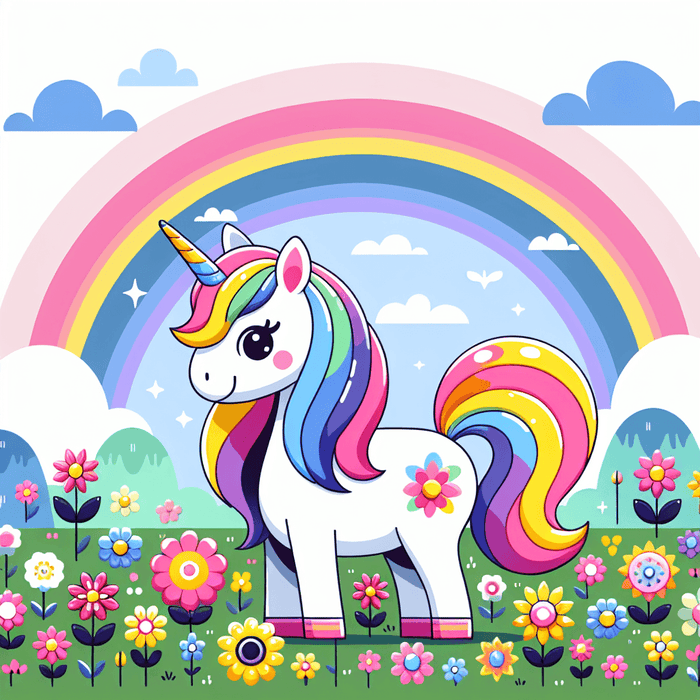 Mystical Unicorn Meadow Paint By Diamonds Art