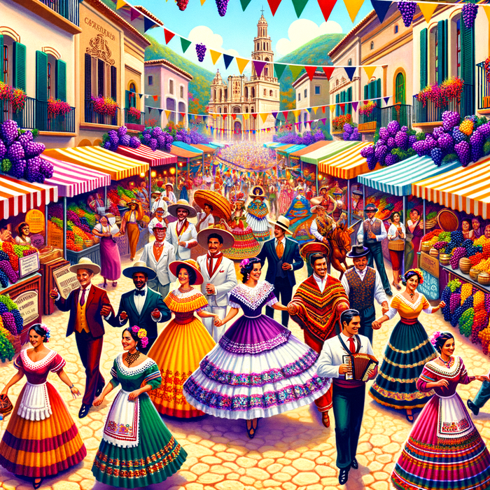 Fiesta De La Vendimia - Argentina Diamonded Painting Kits