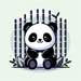 Pawsome Panda Diamonded Painting Kits