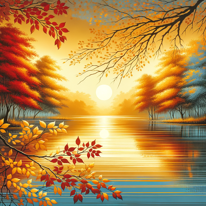 Autumn Serenity Paint By Color