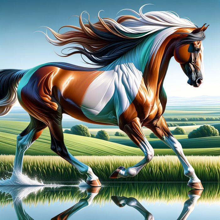 Majestic Horse Wonder Paint By Diamonds Kits