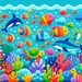 Silly Underwater World Diamond Painting