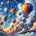 Joyful Balloon Festival Painting Diamond Kit