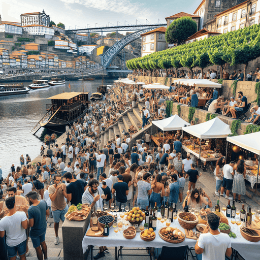 O Festival Do Vinho Do Porto - Portugal Diamond Painting