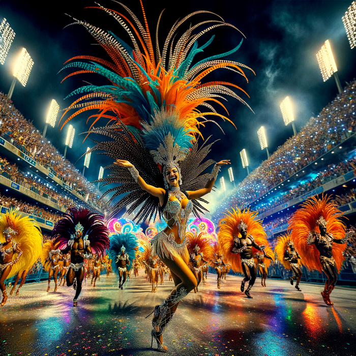 Carnival Of Rio De Janeiro Paint By Diamonds