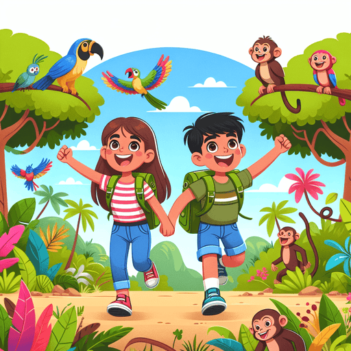 Adventurous Jungle Exploration Paint By Diamonds Kits