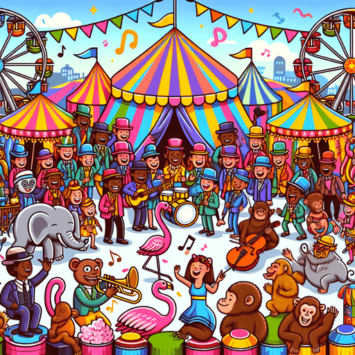 Musical Carnival Fiesta Painting Diamond Kit