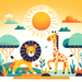 Sweet Safari DIY Paint By Diamonds