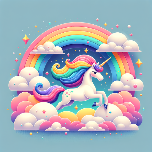 Magical Unicorn Ride Paint By Diamond