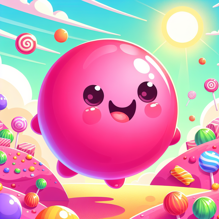 Gigantic Bubblegum Blob Paint By Diamonds