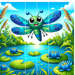 Dizzying Dragonfly Paint By Diamonds Kits