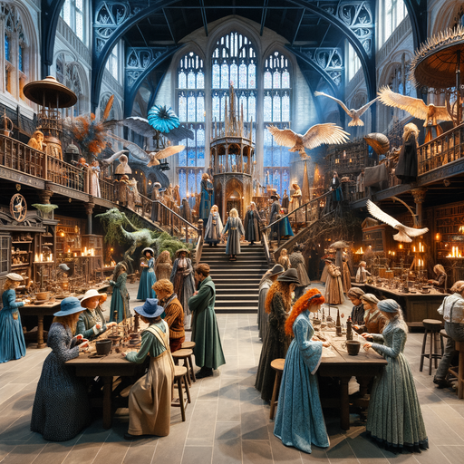 Hogwarts School Of Witchcraft And Wizardry Celebration - United Kingdom Painting By Diamonds Kit