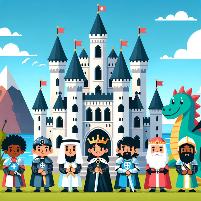 Royal Castle Chronicles Paint By Color