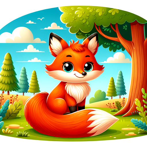 Charming Fox Painting Diamond Kit