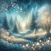 Captivating Winter Wonderland Paint By Diamonds Art