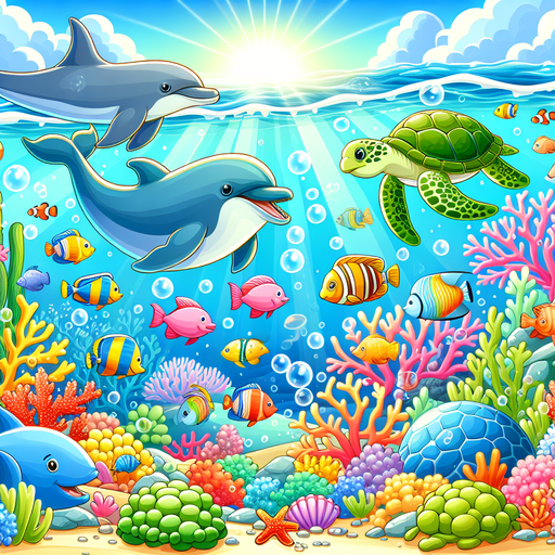 Enchanting Ocean Adventure Painting Diamond Kit