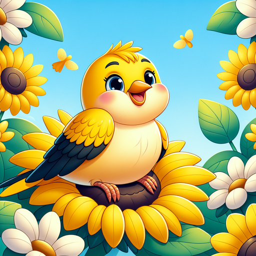 Giddy Goldfinch Diamonded Painting Kits