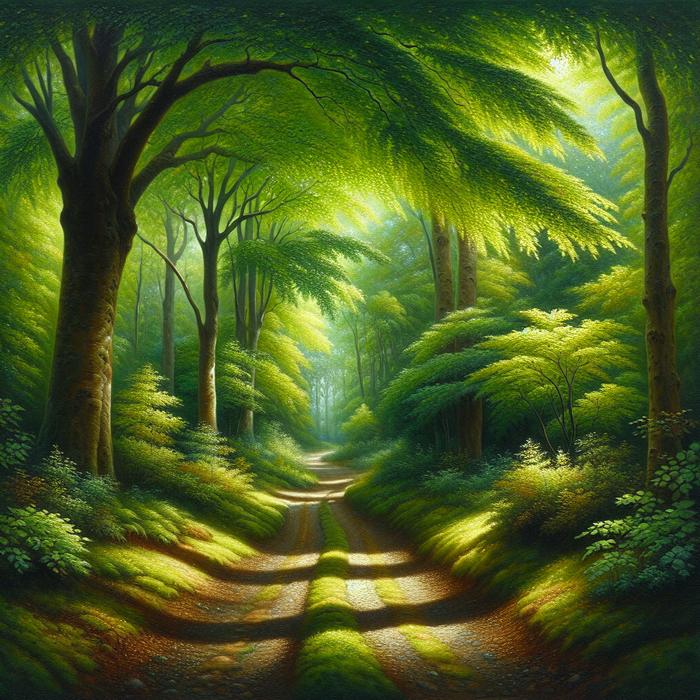 Enchanting Forest Walk Paint By Diamond