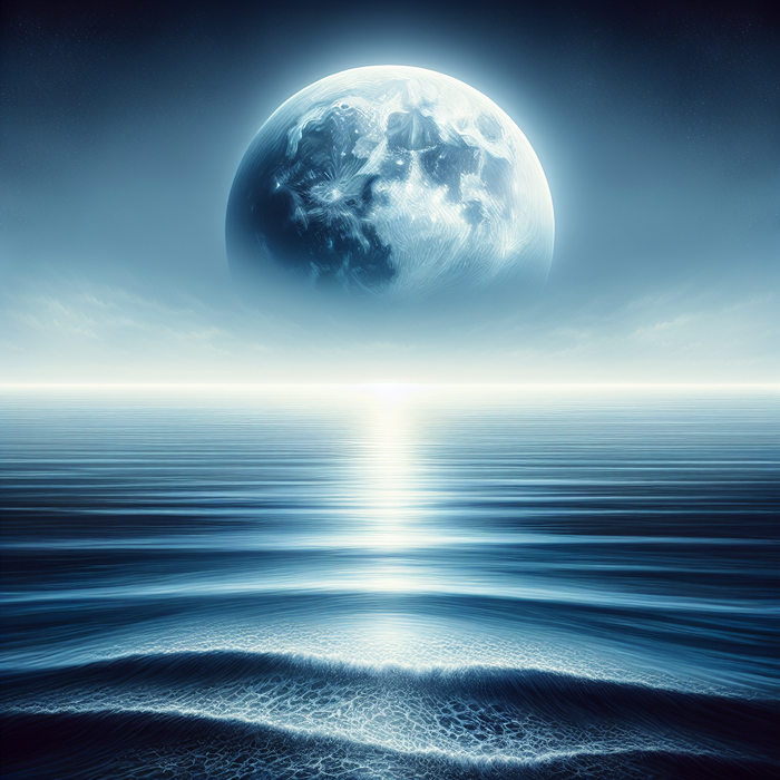 Moonlit Ocean Symphony Painting Diamond Kit