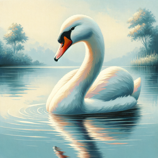 Elegant Swan Reflections Diamonded Painting Kits