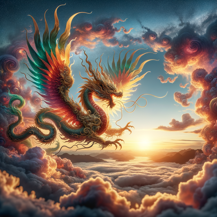 Mystical Dragon Dance DIY Paint By Diamonds