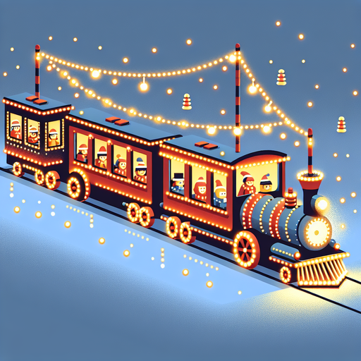 Holiday Train Journey Painting Diamond Kit