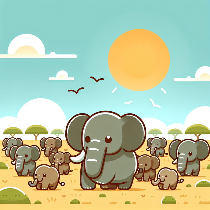 Quirky Elephant Parade DIY Paint By Diamonds