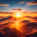 Sunrise Over Mountains DIY Paint By Diamonds