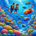 Underwater Dreamscape Paint By Diamond