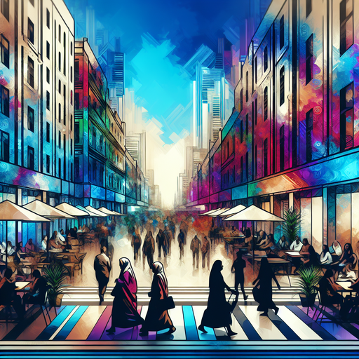 Vibrant Urban Escape Diamonded Painting Kits
