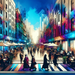 Vibrant Urban Escape Diamonded Painting Kits