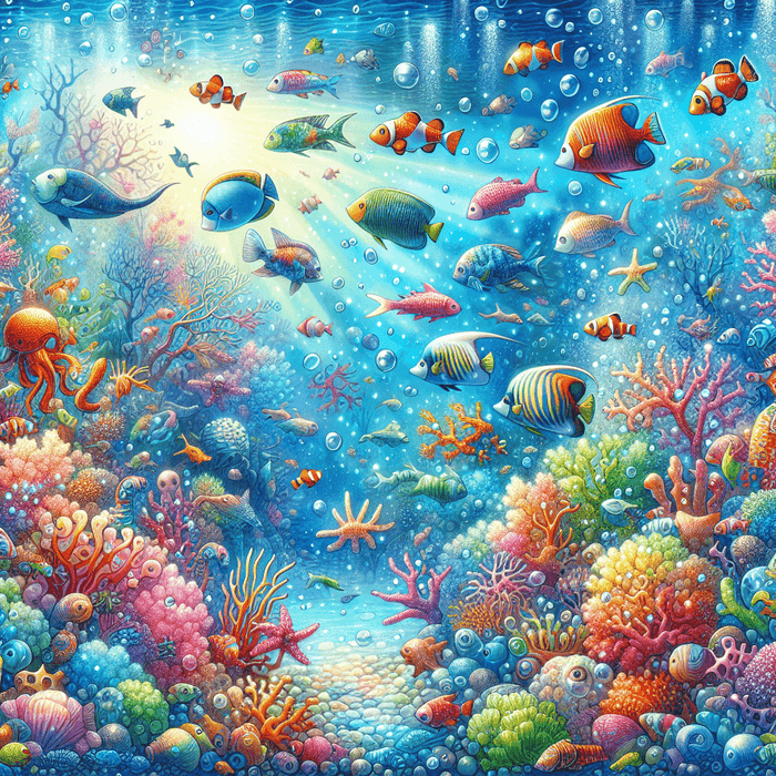 Mystical Underwater Kingdom Diamonded Painting Kits