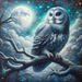 Mystical Owl Wonder Painting By Diamonds Kit