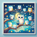 Sweet Dreams With Owls Paint By Color